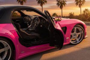 TESS DIVER YOUTUBE-TUNER-JDM-1992 mazda rx-7 veilside fortune coupé