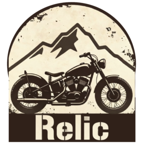 Mountain Moto Relic Destress Unisex Heavyweight Crewneck T-Shirt