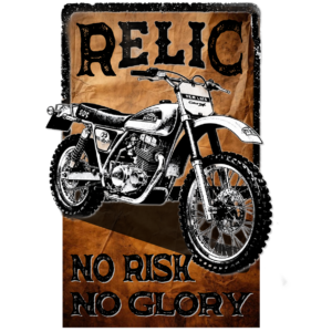 Motocross No Risk No Glory Unisex Heavyweight Crewneck T-Shirt