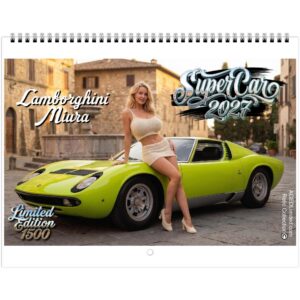 SuperCar Relic Wall calendars 2027 (US & CA)