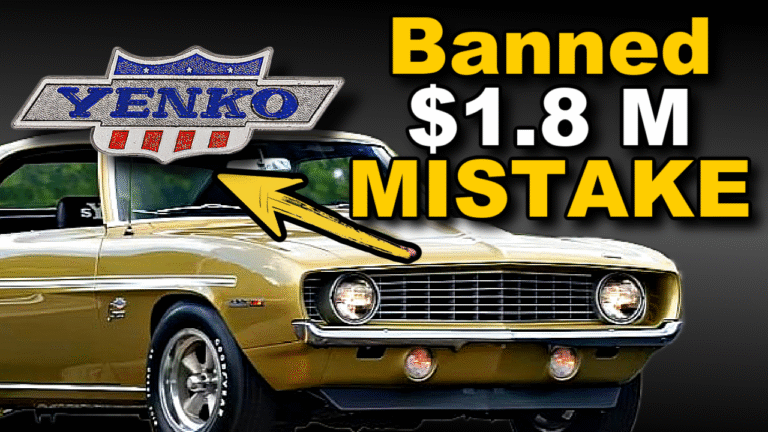 The 1969 Yenko Camaro The Outlaw 427 Prototype The $1 8M Car GM Refused To Build