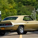 1969-Chevrolet-Yenko-Camaro-Prototype-exterior-003-Mecum-Auctions-Olympic-Gold